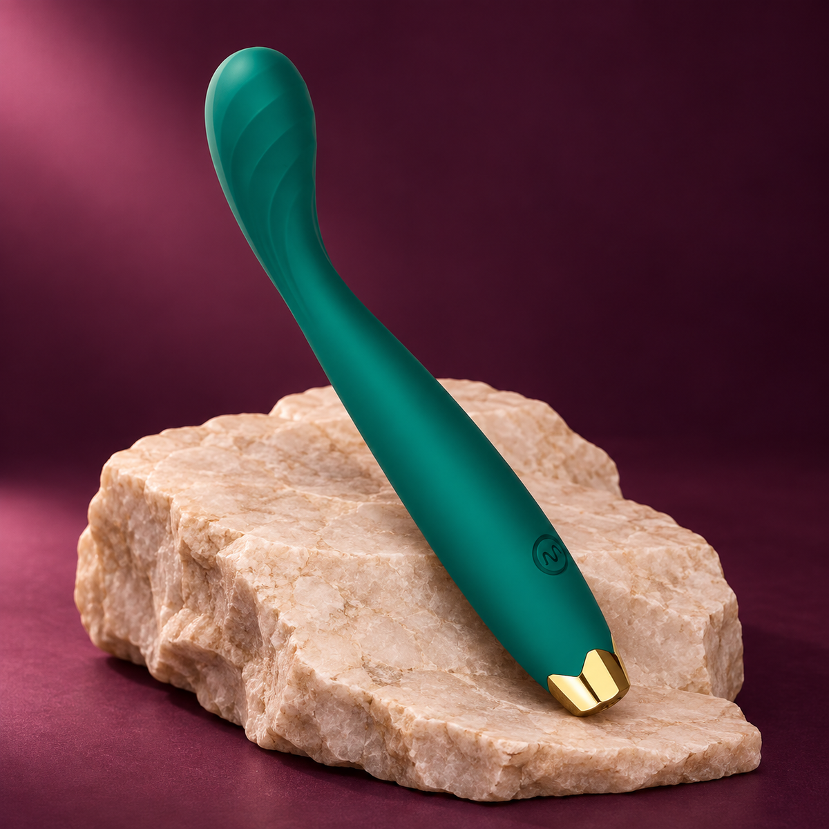 G-spot vibrator — styled supplier-reference image; final configuration pending