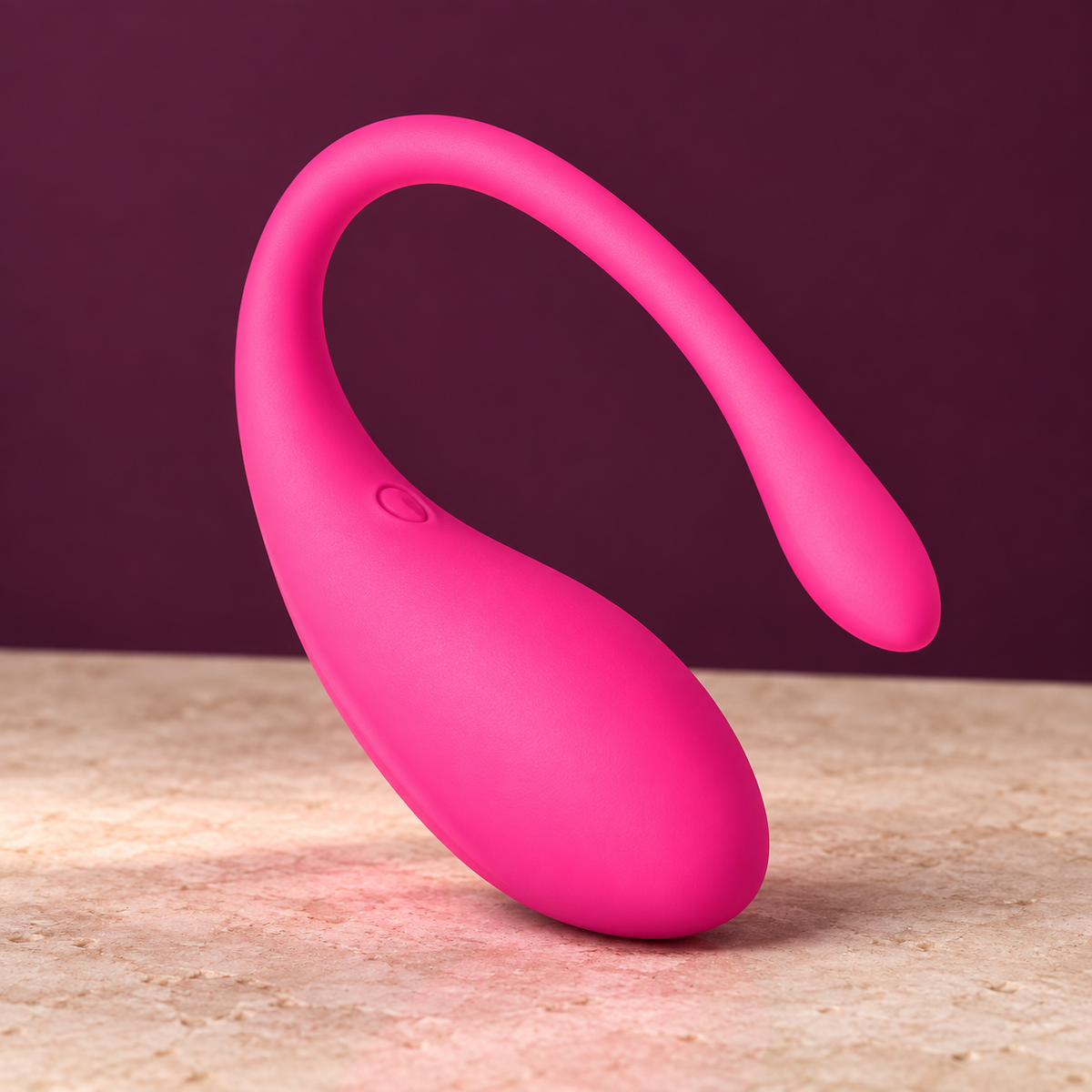 App-controlled wearable egg, 9 speeds — styled supplier-reference image; final configuration pending
